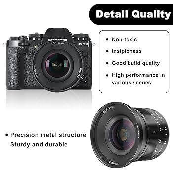 7Artisans 12mm F2.8 II Xマウント New 7Artisans 12mm f/2.8 II Wide-Angle APS-C Lens is for